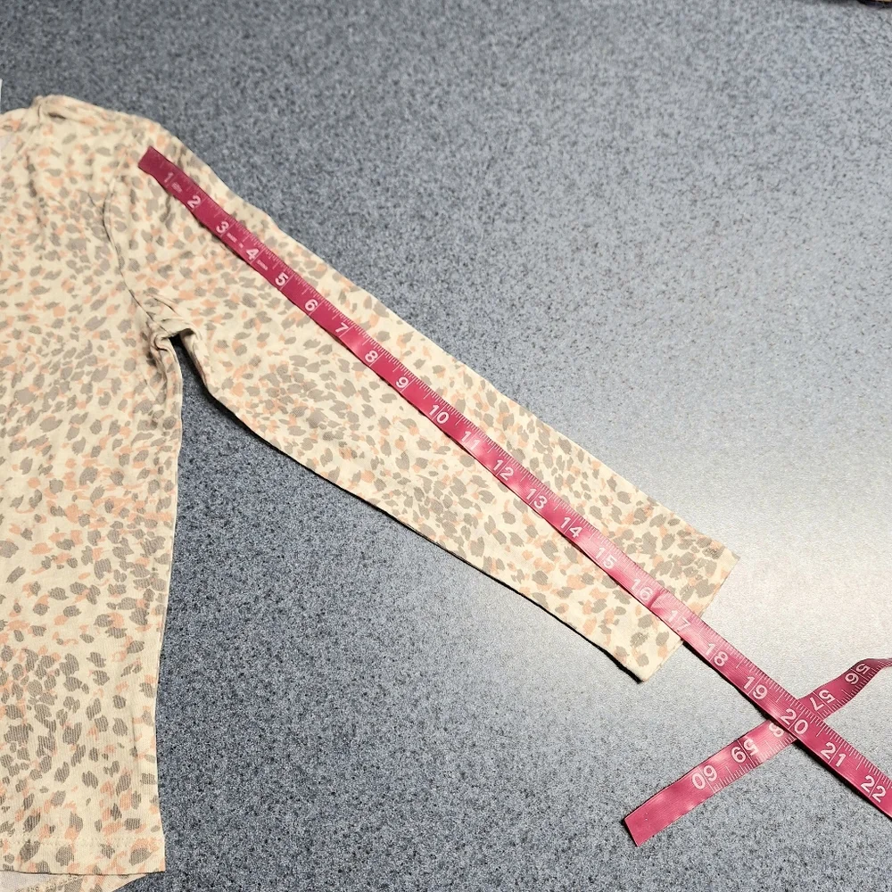 Old Navy Long Sleeved Henley & Leopard Print Shirt Bundle Size 8/M, NWT